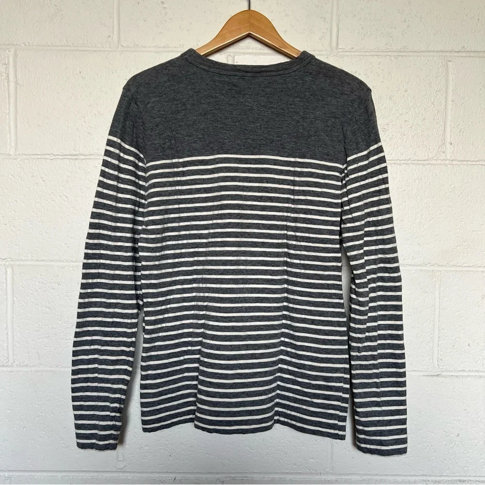Margaret Howell MHL Long Sleeve Stripe Top-Large - Picture 2 of 4